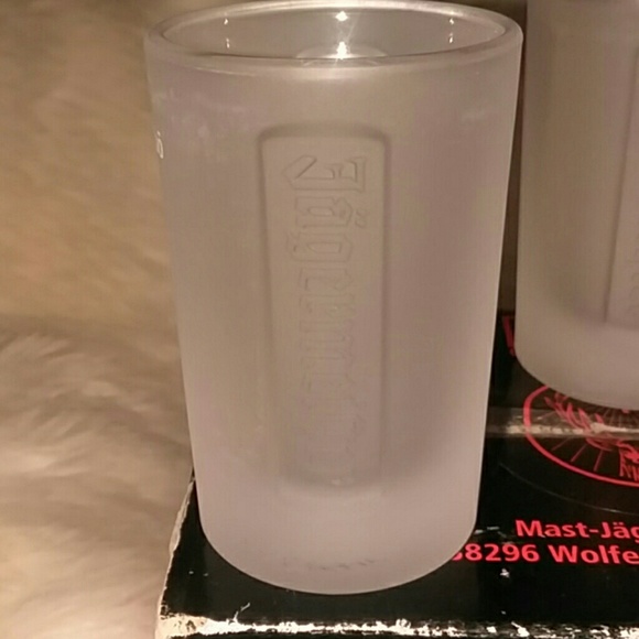 NIB Set 6 Jagermeister 1 OZ Frosted Shot Glasses - Picture 4 of 8